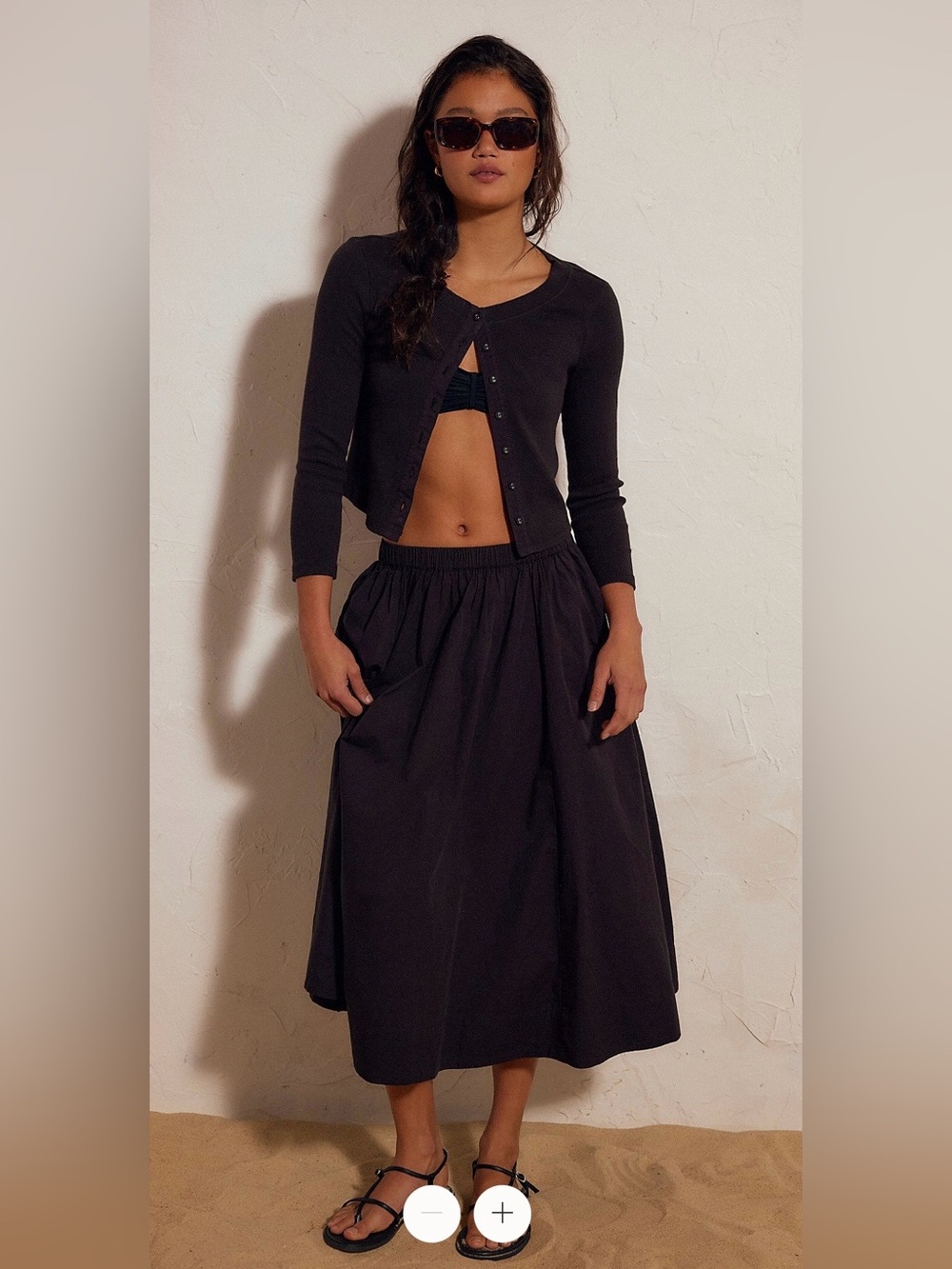 Free People Midi Skirt